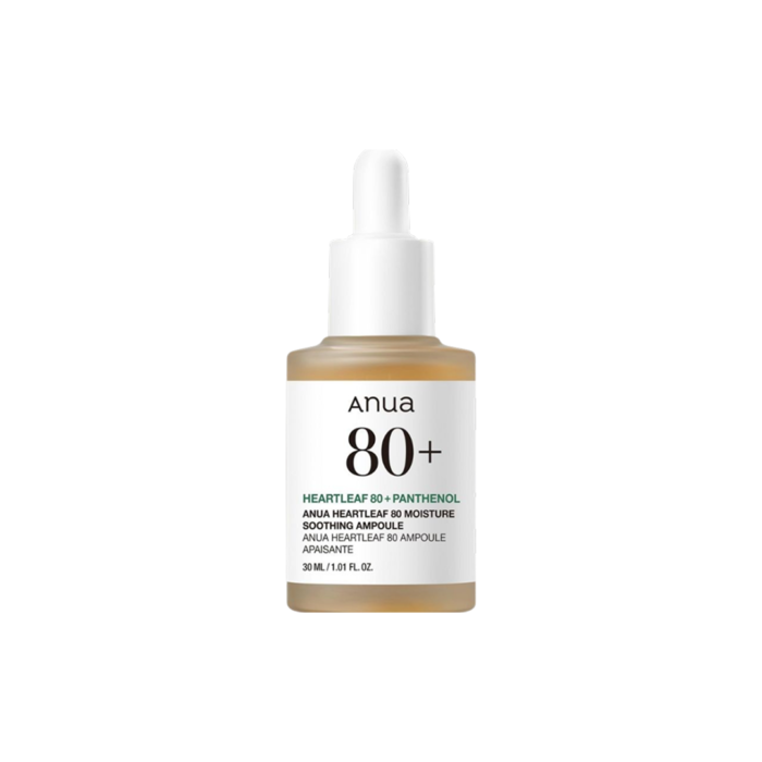 ANUA Heartleaf 80% + Panthenol Soothing Ampoule