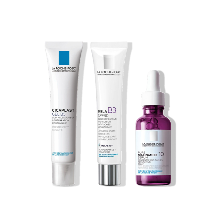 Combo Niacinamide 10 + Mela B3 SPF30 + Cicaplast Gel B5