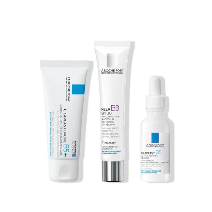 Combo Cicaplast B5 Serum + Mela B3 SPF30 + Cicaplast Gel B5