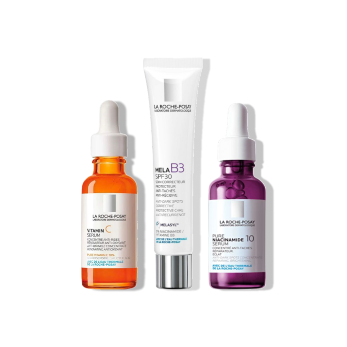 Combo Vitamina C Light + Mela B3 SPF30 + Niacinamide 10
